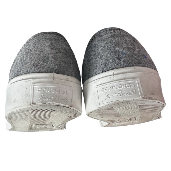 Gray Converse Jack Purcell sneakers — Carefully Chosen ❤️ Size W 11/M 9.5 - Picture 5 of 10